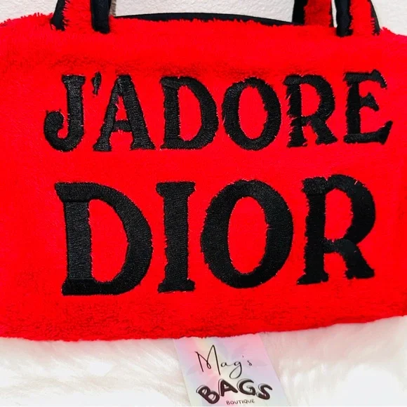 Dior: JADORE DIOR Terry Tote Bag - Picture 5 of 16